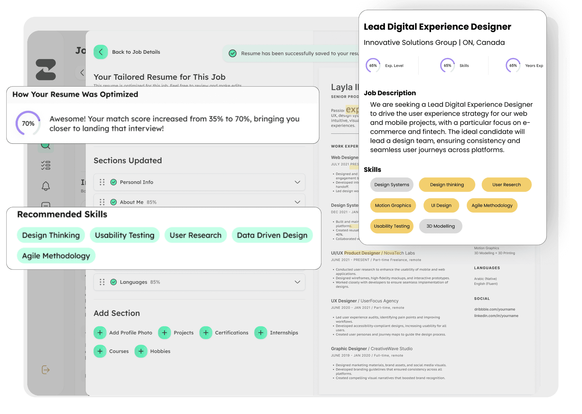Custom AI Resume
