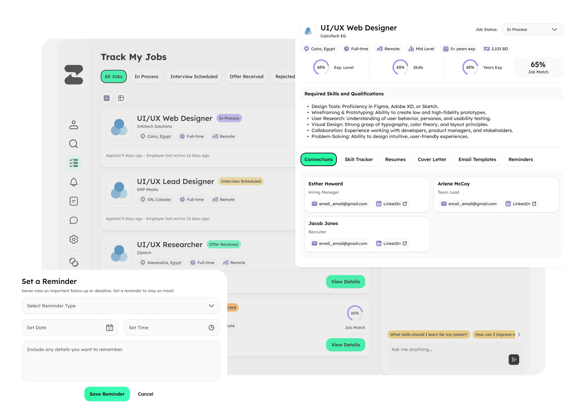Track Your Jobs